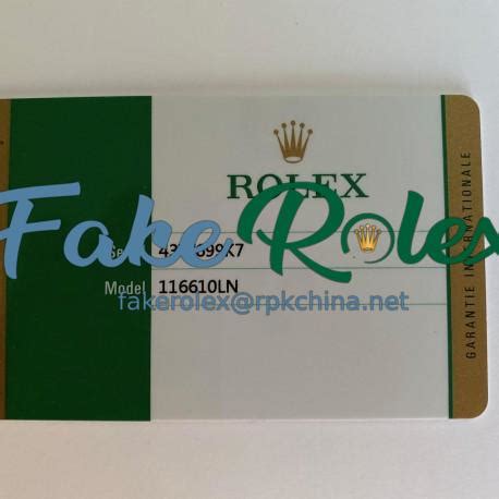 rolex card warranty fake|replacement paper for rolex watch.